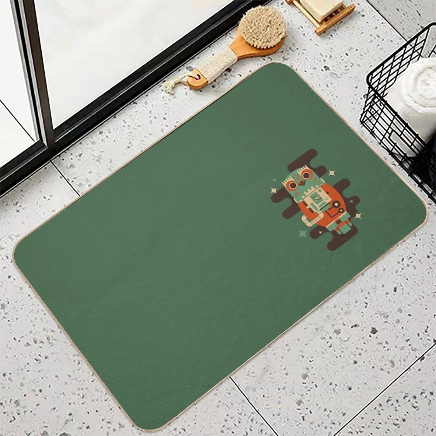 Owlstranaut  Anti-Trip Bath Mat
