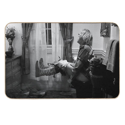 Dumb And Dumber Funny Bathroom  Repositionable Bath Mat