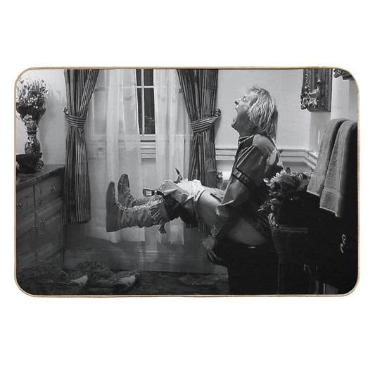Dumb And Dumber Funny Bathroom  Repositionable Bath Mat