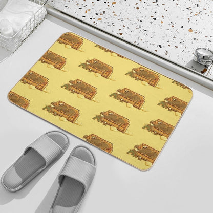Slow Party  Non-Slip Bath Mat