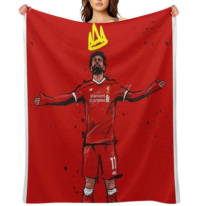 Mohamed Salah Gift-ready Throw Blanket