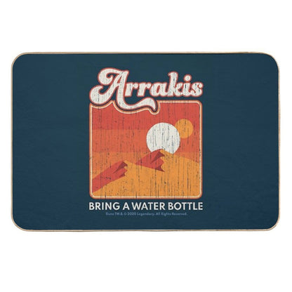Dune 2020 Arrakis Desert Design  Dirt-Trapping Bath Mat