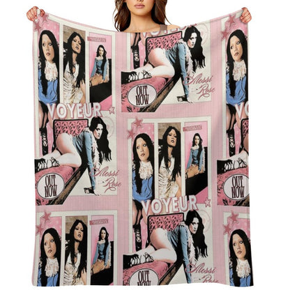 ALESSI ROSE VOYEUR EP Poster Durable Throw Blanket