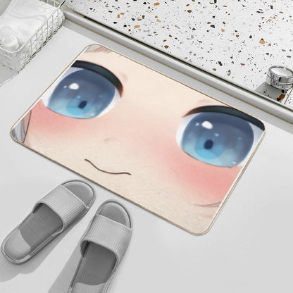 Gawr Gura Big Eyes Emote - Hololive #hololiveEnglish #holoMyth  Rapid-Drying Bath Mat