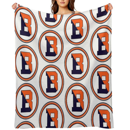 Bucknell Emblem Premium Throw Blanket