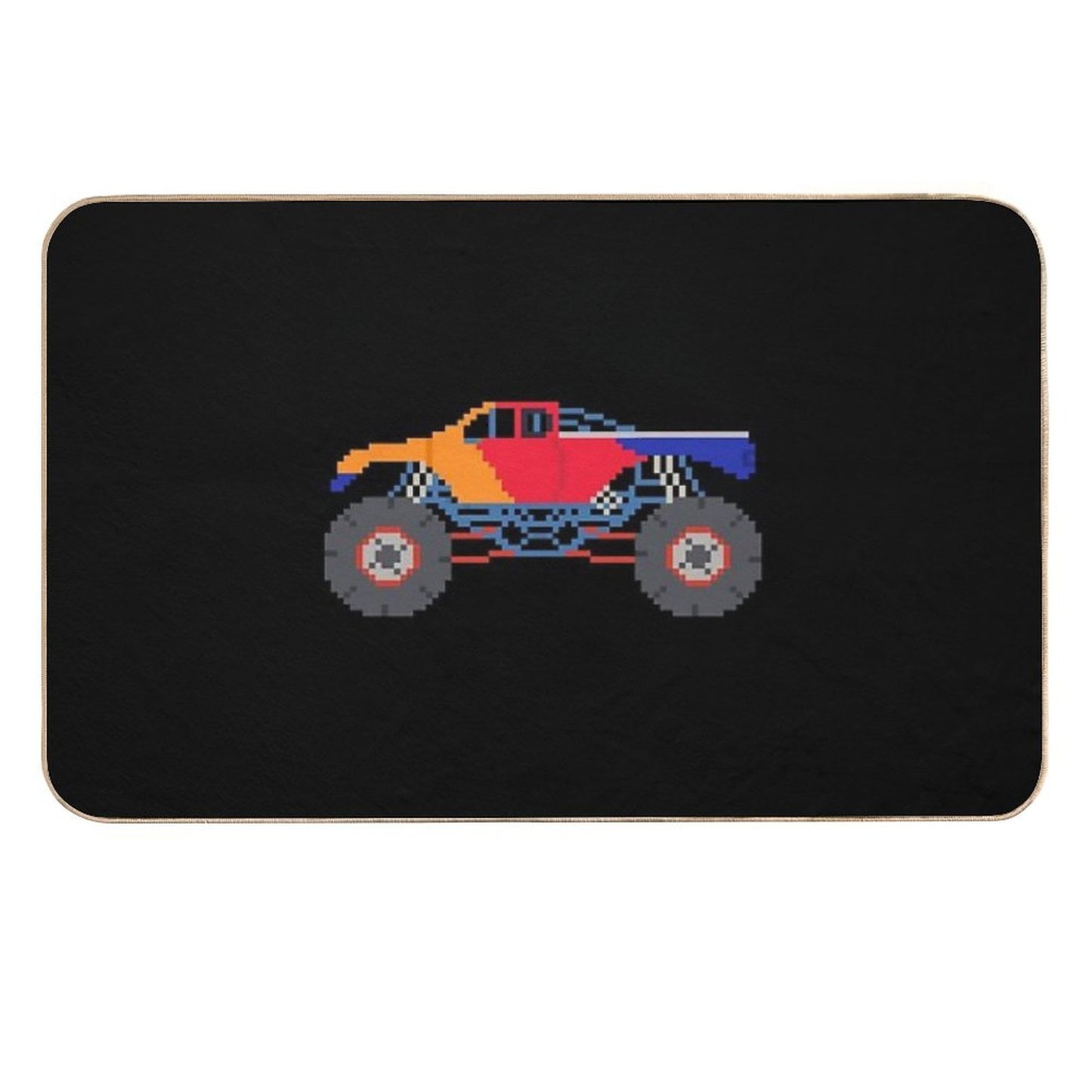 Monster Truck - The Kids' Picture Show  Eco-Friendly Bath Mat