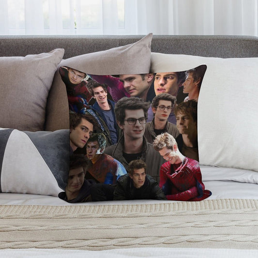 Andrew Spider Garfield Man Soft Durable Construction Throw Pillow