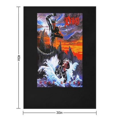 New Dio Essential T-Shirt Plush Throw Blanket