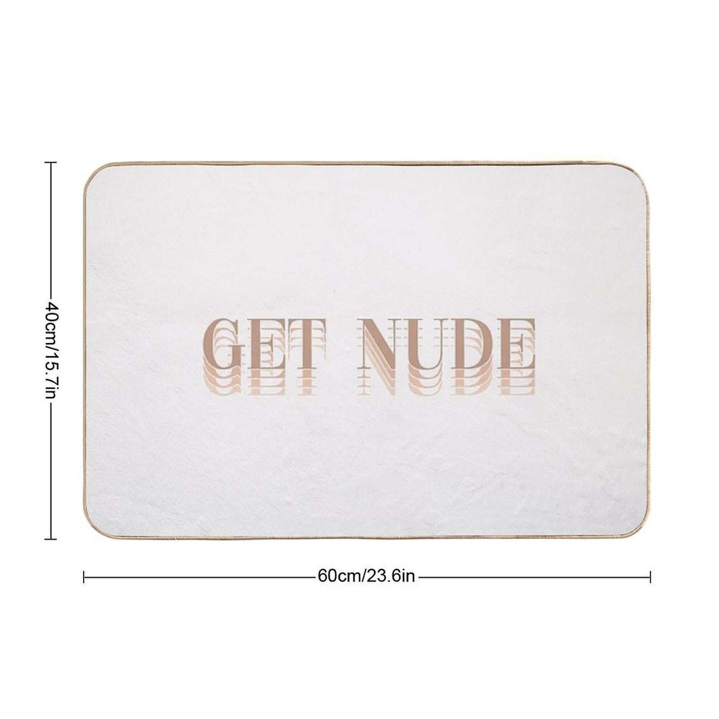 Get Nude  Toxin-Free Bath Mat
