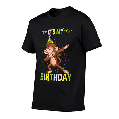 Its My Birthday Monkey  Vintage-inspired T-Shirt
