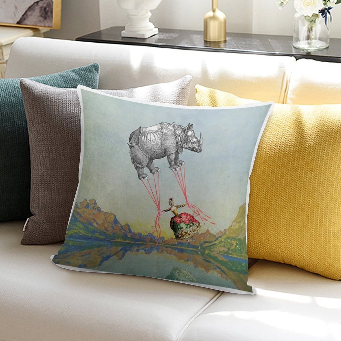 Aloft Soft Easy Maintenance Throw Pillow