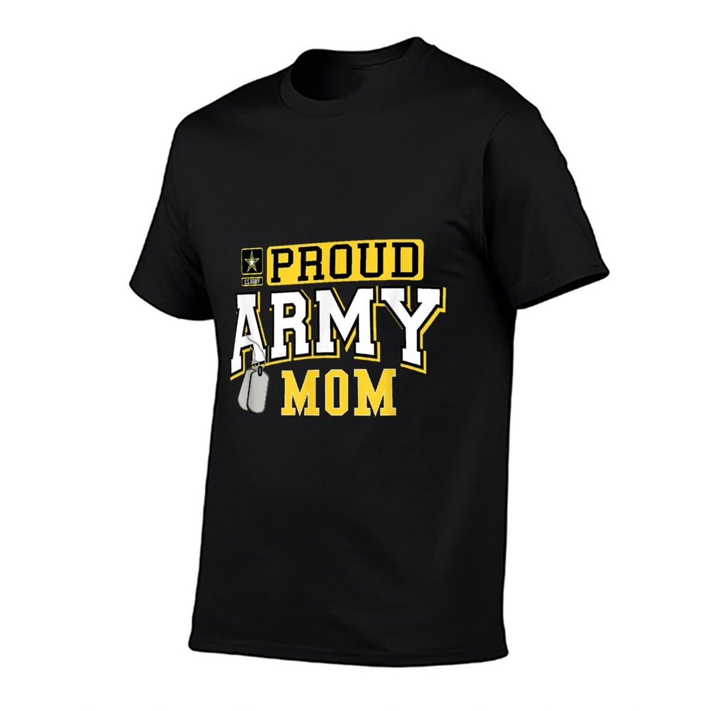 Proud Army Mom Military Pride T  Graphic-printed T-Shirt