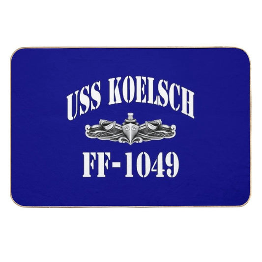 USS KOELSCH (FF-1049) SHIP'S STORE  Rapid-Drying Bath Mat