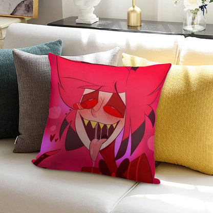 Cursed Alastor Soft Durable Construction Throw Pillow