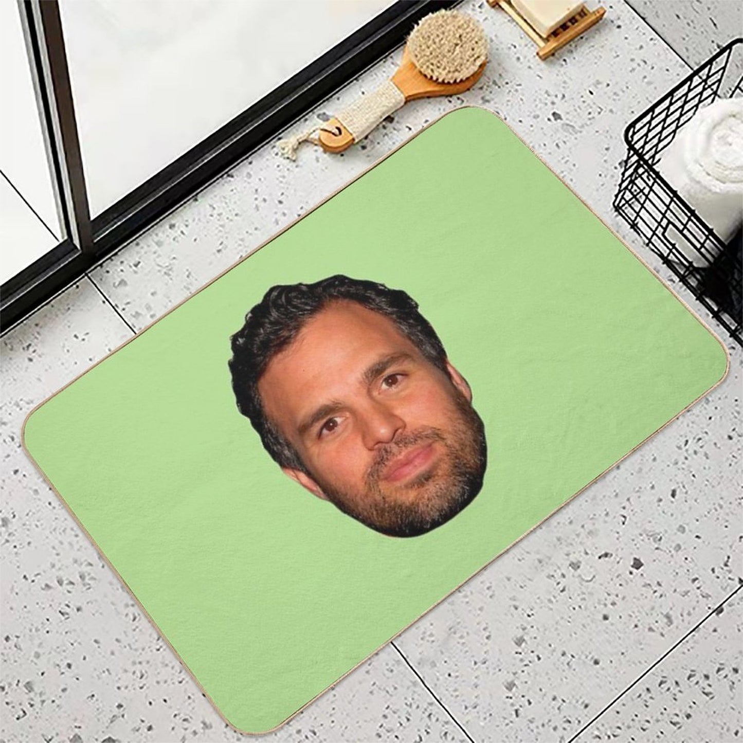 Mark Ruffalo  Stain-Proof Bath Mat