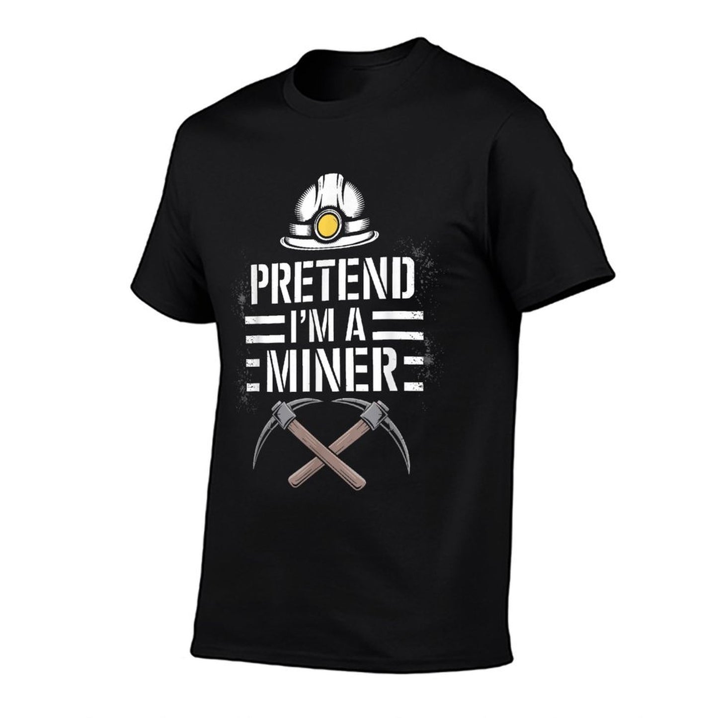 Pretend Im A MINER Halloween Costume MINER  Moisture-wicking T-Shirt