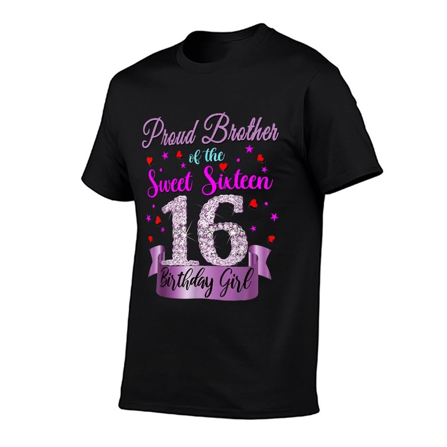 Funny Sweet 16 Girln Birthday 2005 Sixteenth Brother  Trendy Pattern T-Shirt