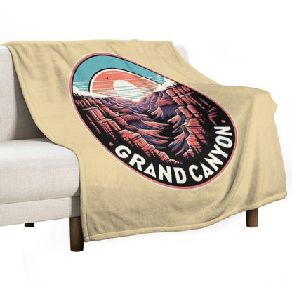Grand Canyon Eco-conscious Throw Blanket