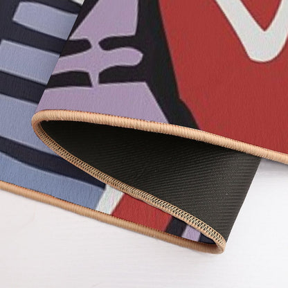 Abstract Art VectorArt  Repositionable Bath Mat