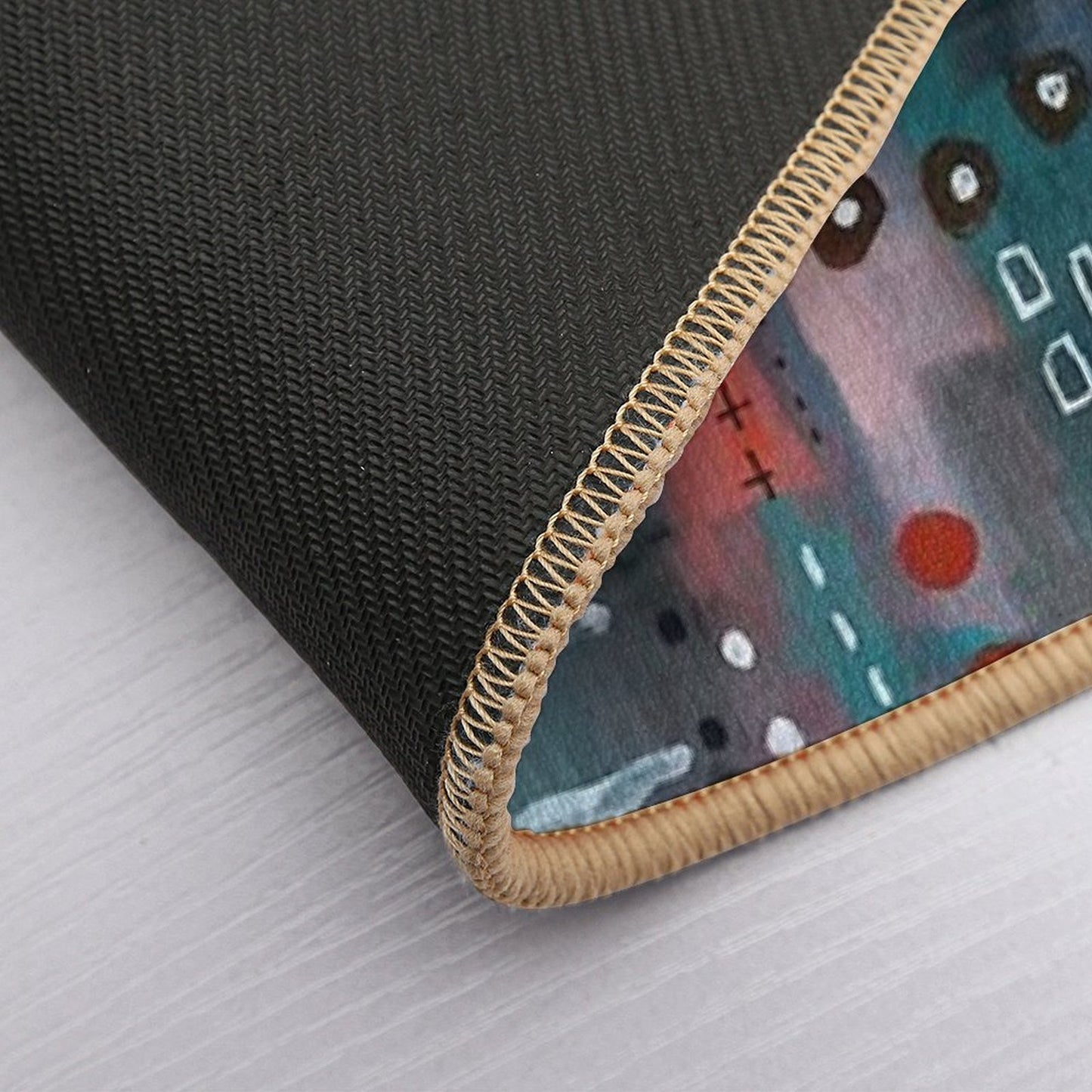 Magical City  Dirt-Trapping Bath Mat