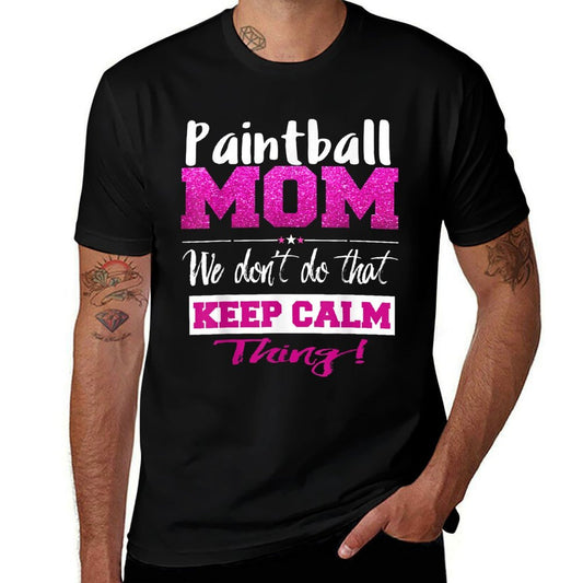 Paintball Mom Funny Mothers Day Gift T-shirt  Moisture-wicking T-Shirt