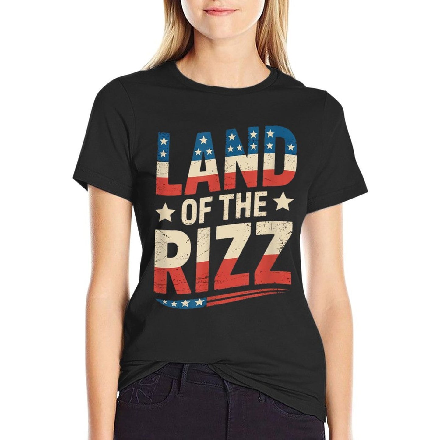 Land Of The Rizz  Versatile T-Shirt