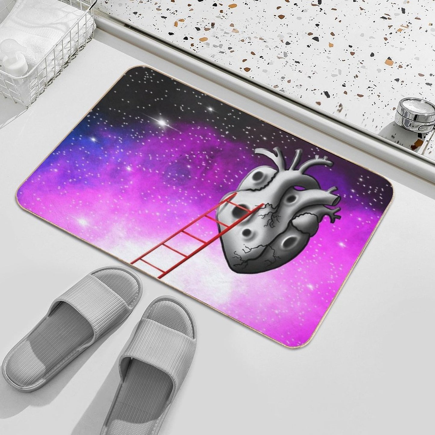 Expedition to The Heart Durable Bath Mat