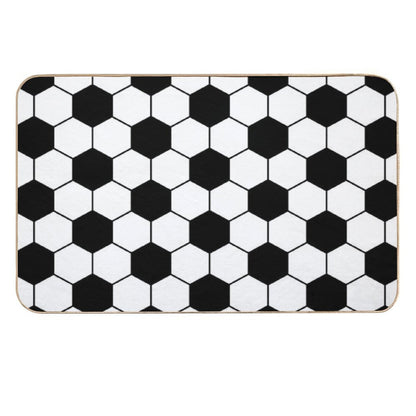 Soccer Ball  Anti-Trip Bath Mat