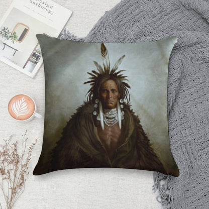 Crow Soft Shrink-Resistant Throw Pillow