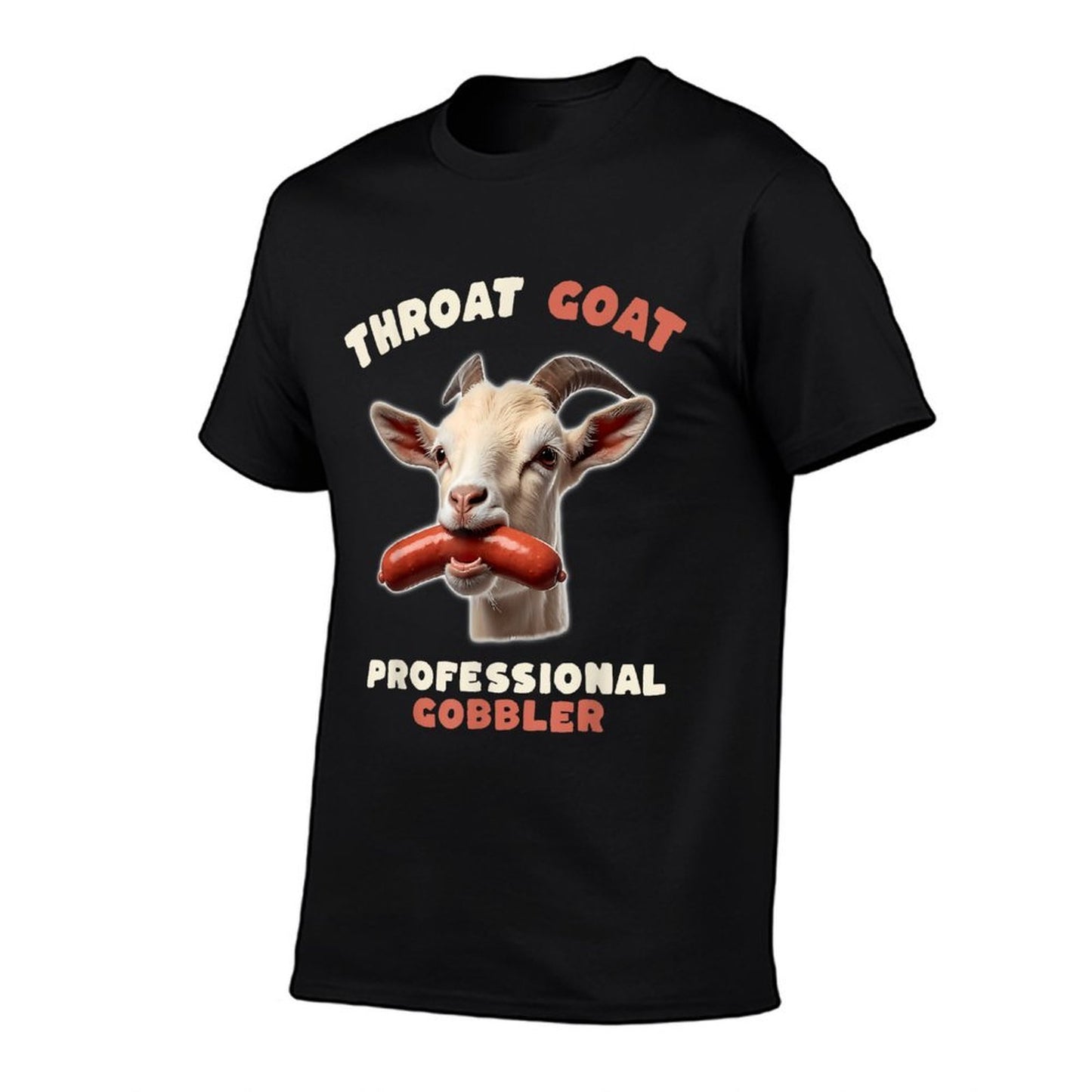 Throat Goat Retro Inappropriate Adult Humor Funny Gag Memes  Moisture-wicking T-Shirt