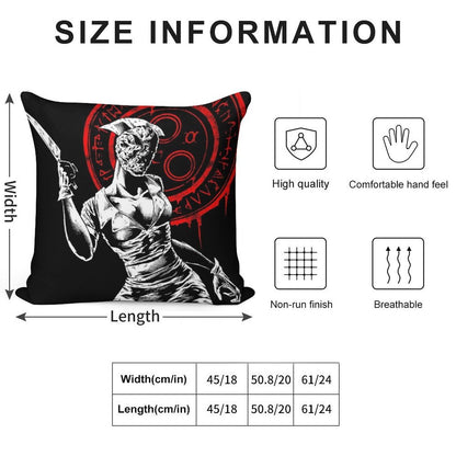 Hell-o Nurse ! Soft Easy Maintenance Throw Pillow