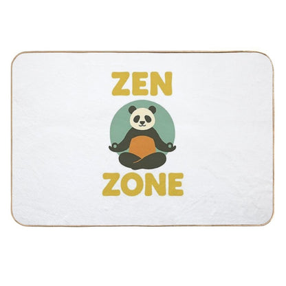 Zen Zone Relax, Meditation, Relaxation  Anti-Trip Bath Mat