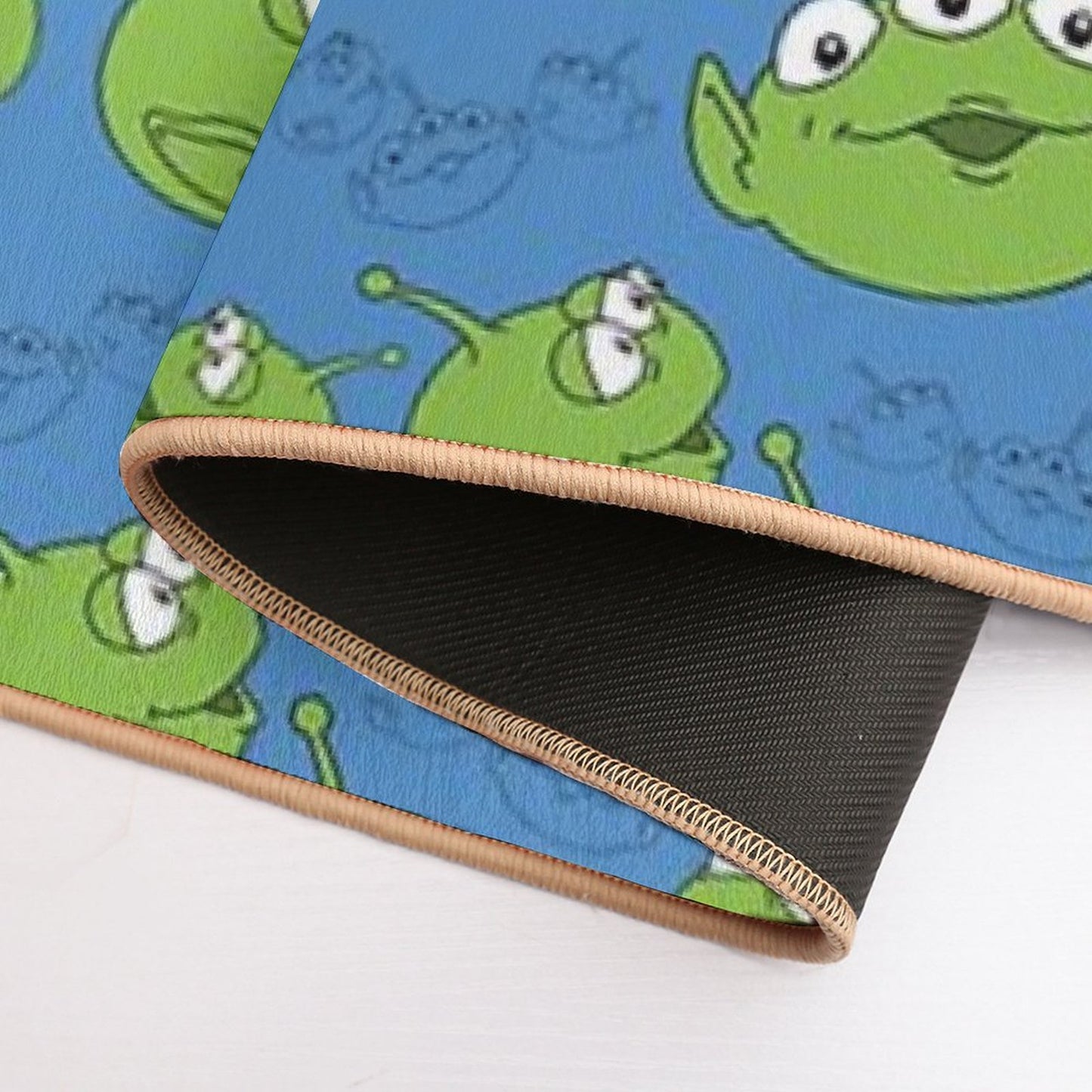Little Aliens - Pattern  Pet-Safe Bath Mat