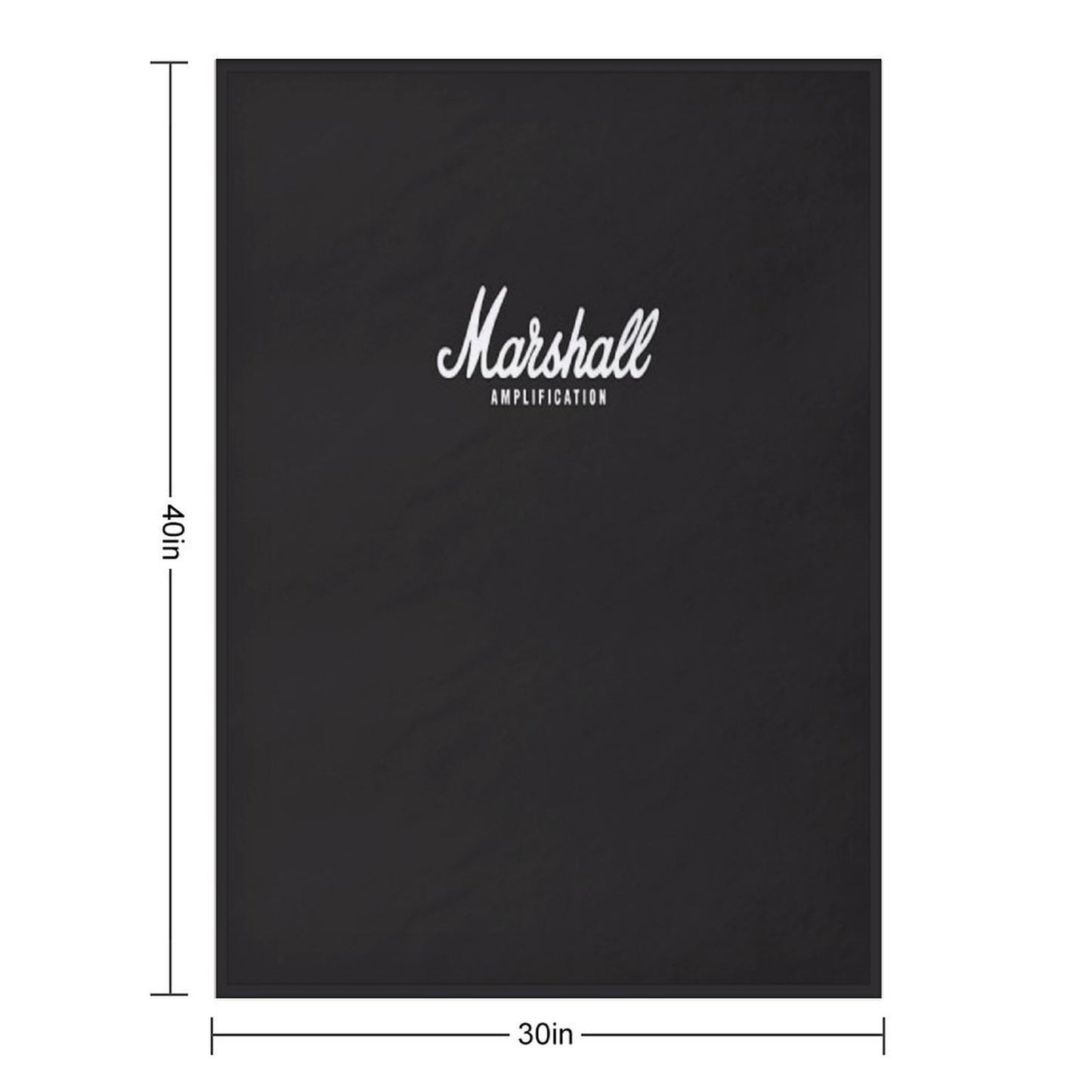 Marshall Essential T-Shirt All-season Throw Blanket