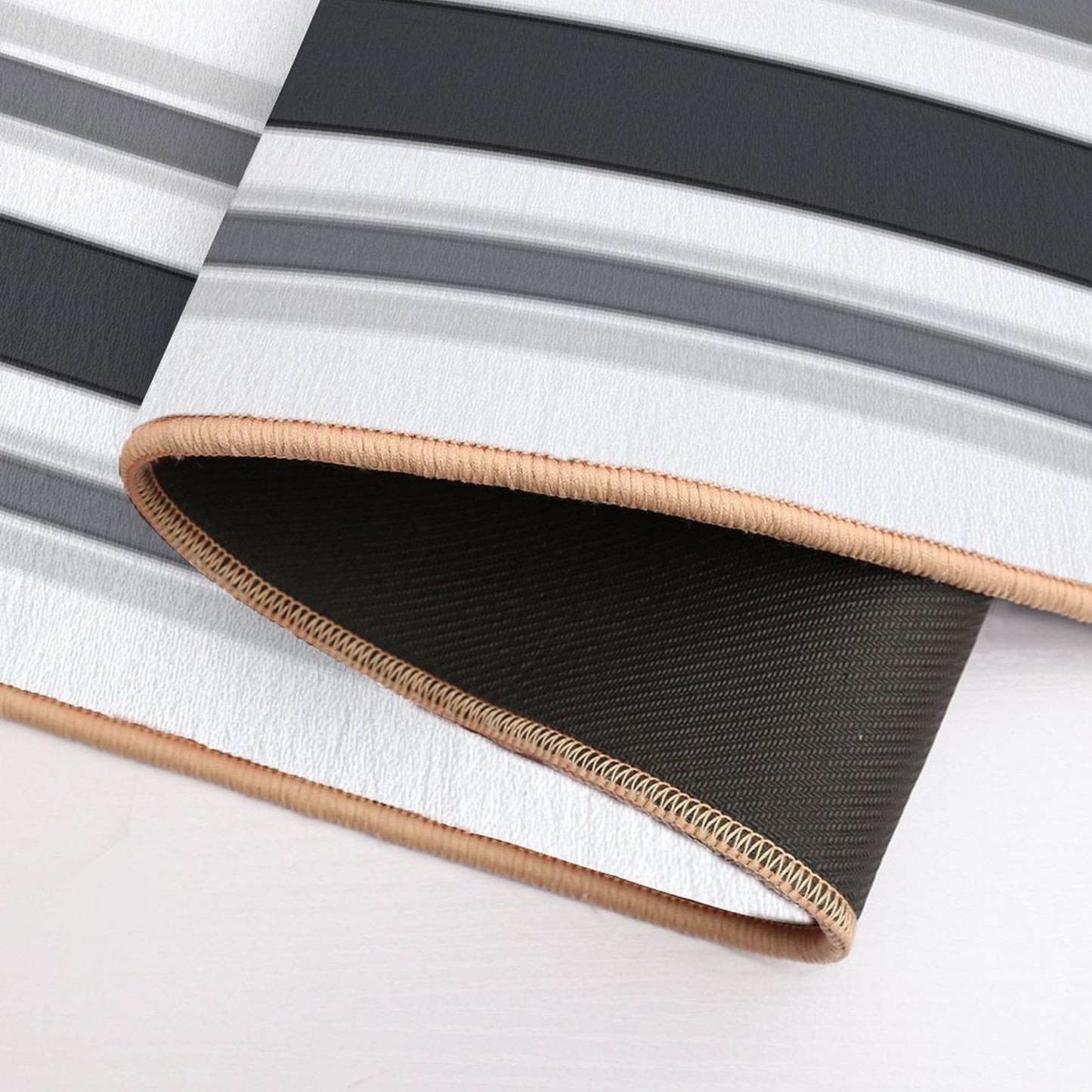 Line Art Neutral 01  High-Traffic Bath Mat