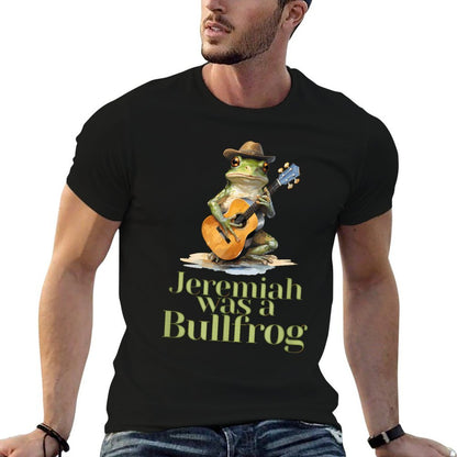 Jeremiah Was A Bullfrog A Classic Rock Nostalgia Trip  High-quality Stitching T-Shirt