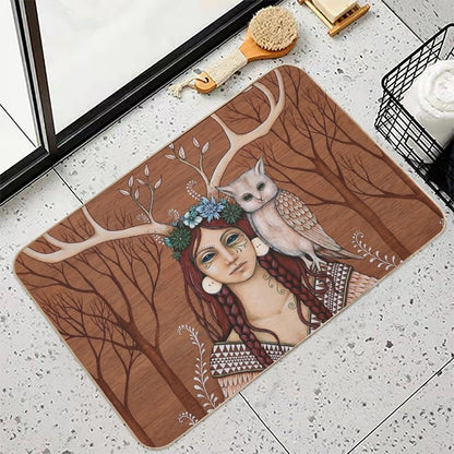 Wood Witch  Absorbent Bath Mat