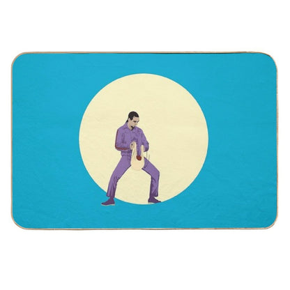 Jesus The Big Lebowski  Easy Maintenance Bath Mat