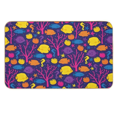 Coral Reef Crew  Rapid-Drying Bath Mat