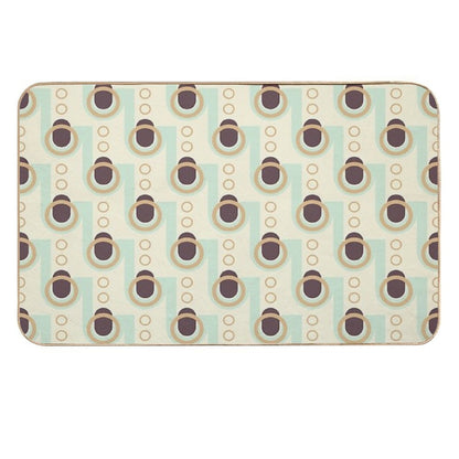 Abstract Geometric Art Pattern  Anti-Trip Bath Mat