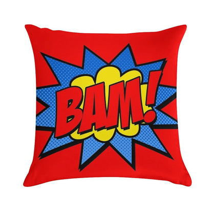 Bam! Soft Ultra-Soft Texture Throw Pillow