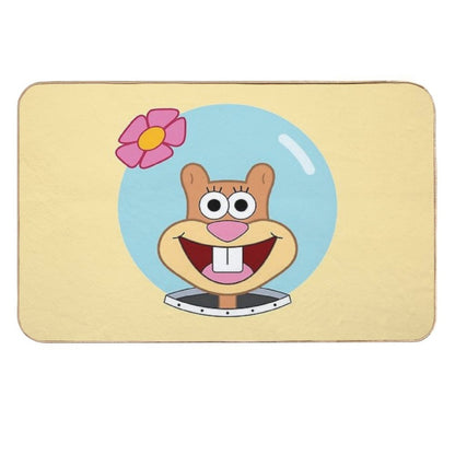 Sandy Cheeks  Dirt-Trapping Bath Mat