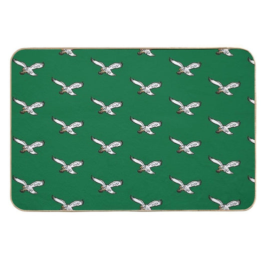 Eagles Retro Logo Kelly Green  Slip-Resistant Bath Mat