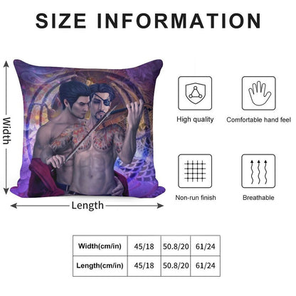 Kazumaji Romantic Soft Ultra-Soft Texture Throw Pillow