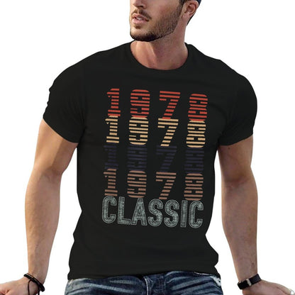 1978 Funny Vintage 40th Birthday Gift  Cotton T-Shirt