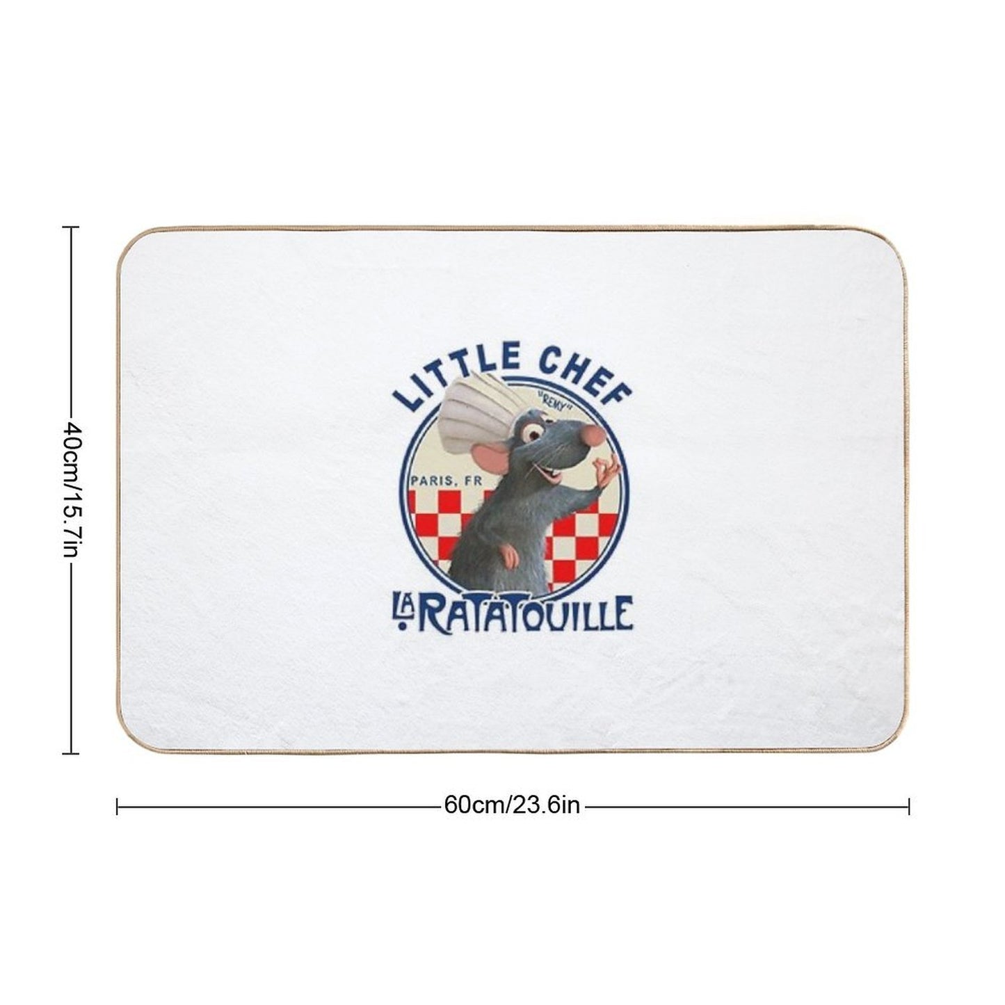 La Ratatouille  Pet-Safe Bath Mat