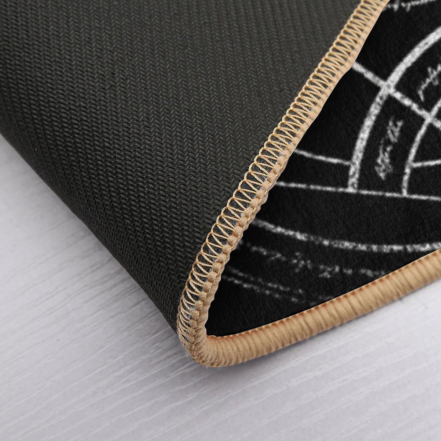 Human Transmutation Circle - Chalk  Stain-Proof Bath Mat