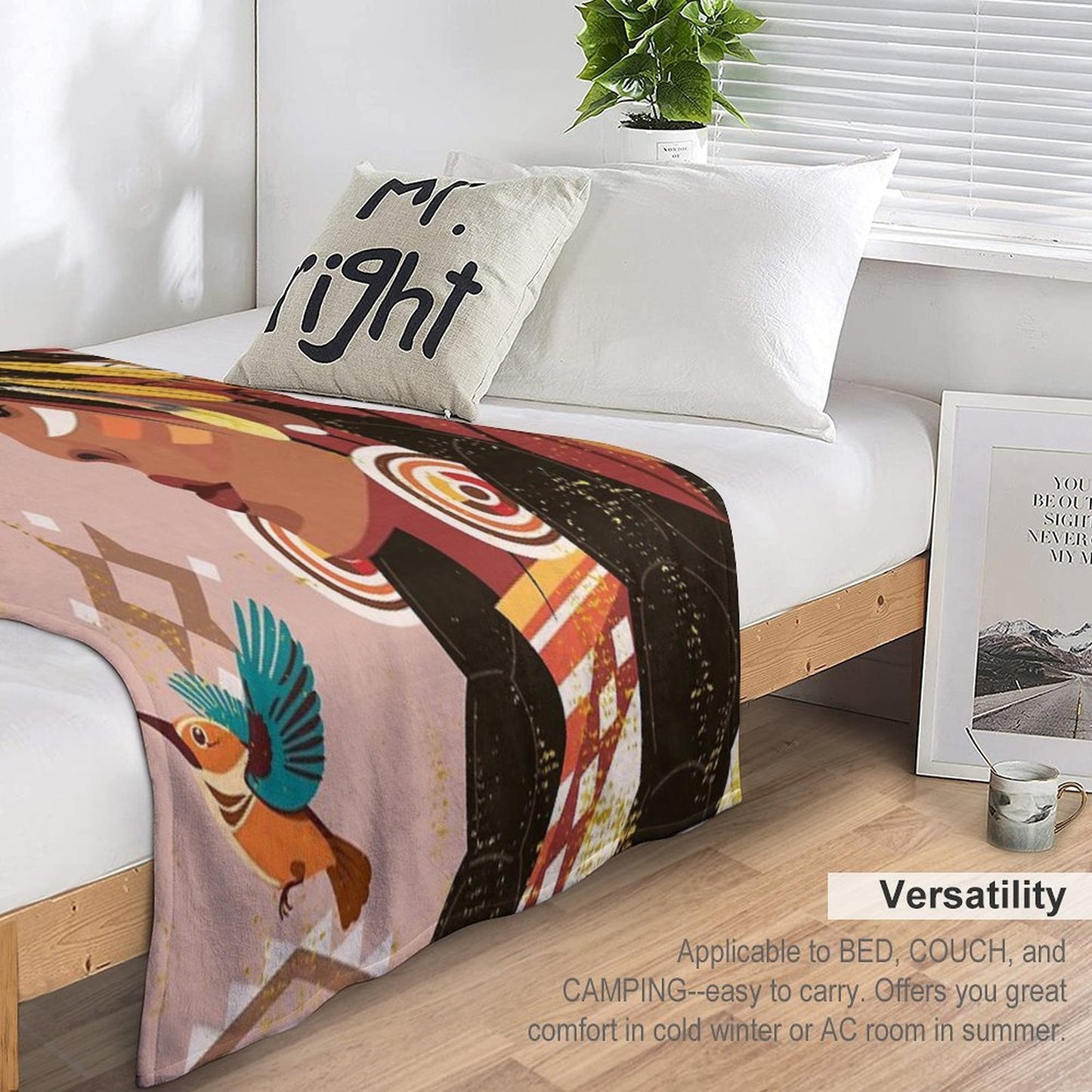 Tribal Thoughts Durable Throw Blanket