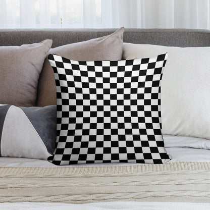 Chequered Flag Checkered Racing Car Winner Bedspread Duvet Phone Case Soft Luxury Feel Throw Pillow