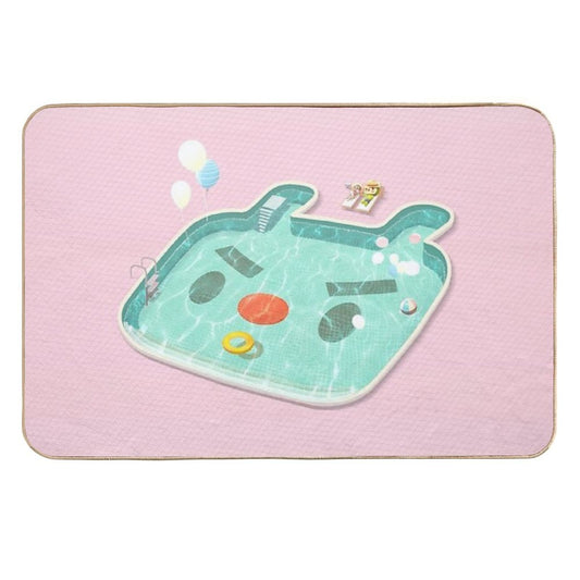 Iron T. – Character Pool – Dreamy Pet Summer Escape  Toxin-Free Bath Mat